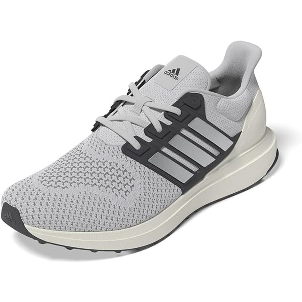 NWT Adidas Mens UBounce DNA Shoes.grey/silver metallic-SZ 10